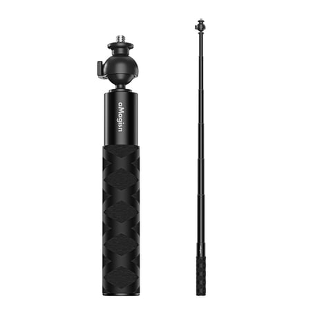 360° Omni-Directional Selfie Stick for GoPro Hero 13, Insta360 – Aluminum Alloy, Adjustable, Lightweight & Portable
