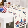 thumbnail image 2 of SLYNSHome Décorations du 4 Juillet en Solde Chemin de Table Patriotique Drapeau de Table pour Fête Intérieure Extérieure - 13x33 Pouces, 2 of 6