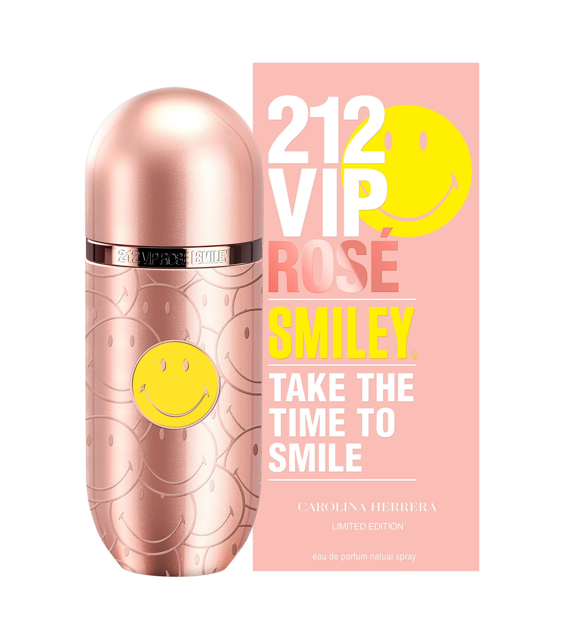 Perfume para Dama Carolina Herrera 212 Vip Rose Smiley Limited