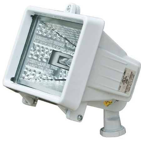 Dabmar Lighting D105-W Cast Aluminum Area Flood Light- White