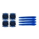 thumbnail image 1 of Scienceny 8 pack/lote pegatina clásica y atemporal para manija de coche, accesorios para automóvil de fácil instalación y duraderos Automoción decorativa y accesorios, 1 of 6