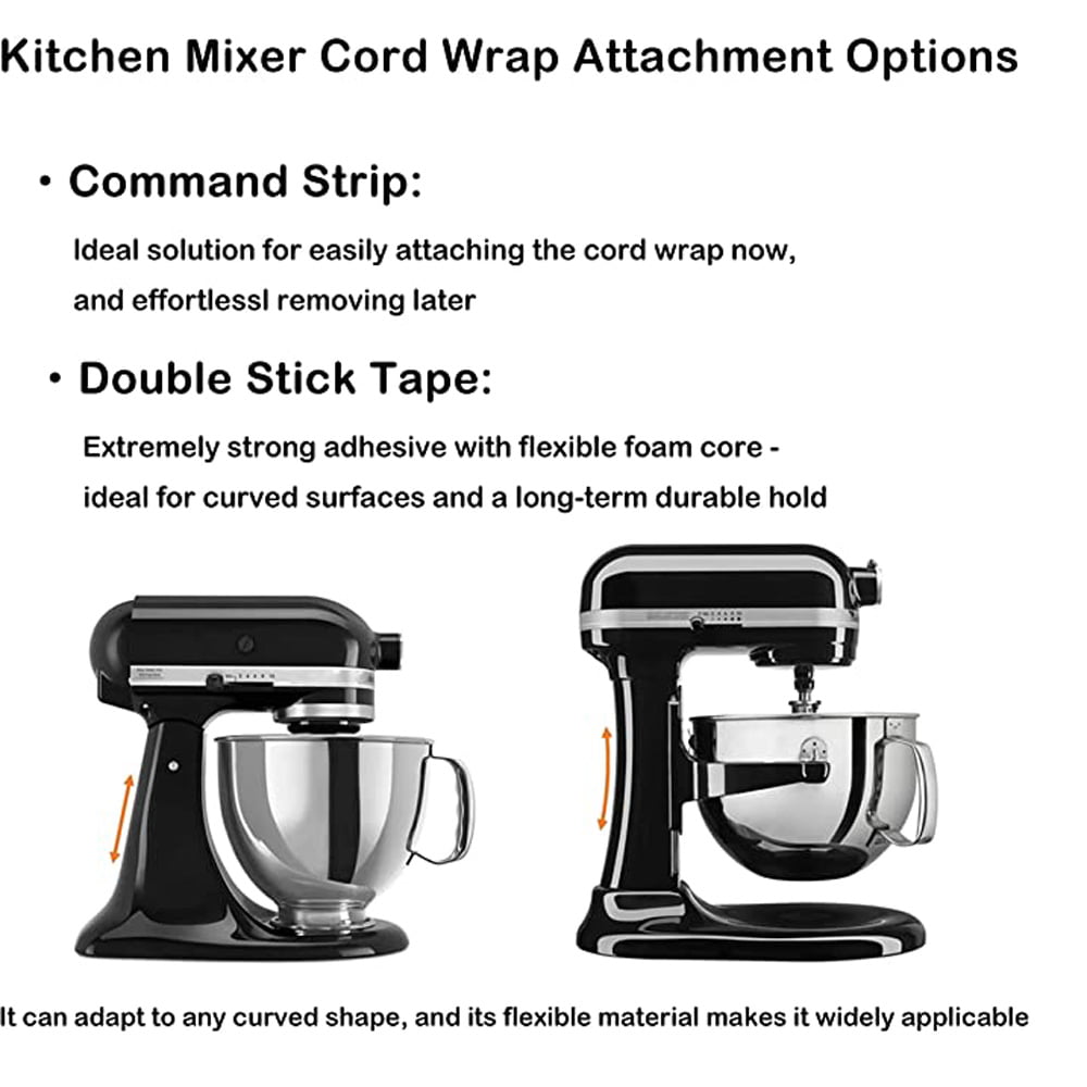 Cord Organizer Used to Stick on Kitchen Appliances, 24PCS Cord Wrap for  Small Appliances, Mixer, Blender, Coffee Maker, Pressure Cooker and Air  Fryer 