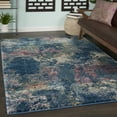 thumbnail image 6 of Nourison Fusion 4' x 6' Blue Multicolor Artistic Indoor Rug, 6 of 10