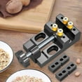 thumbnail image 6 of Mini Flat Clamp Drill Press Vise Adjustable Aluminum Construction for Craft Carving DIY Hobbyist Use, 6 of 9