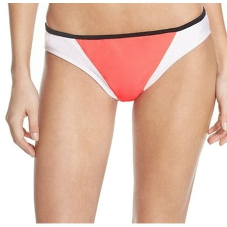 Colorblock Square - ZELLA NEW Pink White Women's Small S Colorblock Bikini Bottom Swimwear