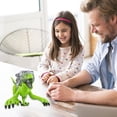 thumbnail image 4 of Dinosaur Robot Toy LED Light Up Walking Jurassic Dino Toys Plástico para niños Niño Hugtrwg Para estrenar, 4 of 9