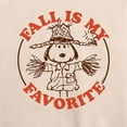 thumbnail image 3 of Peanuts - Fall Is My Favorite- Women's Lightweight French Terry Long Sleeve Shirt, 3 of 6