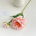 thumbnail image 2 of PYPESEEWY Clearance Artificial Plants Indoor Edge Peony Simulation Flower Retro Oil Painting Baked Edge Silk Flower Interior Living Room Home Decoration Photography Props, 2 of 5