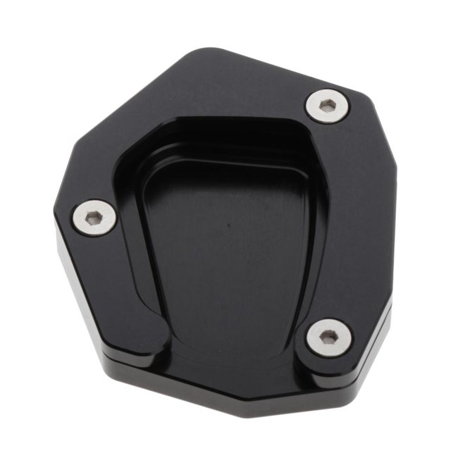 Caballete de Pie para Pata de Estacionamiento Kickstand de Motocicleta Amplificador De Soporte para Moto * Soledad Almohadilla para pie de pie