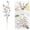 D, variant on Easter Egg Decorative Stems Easter Egg Flowers Decorations Artificial Floral Picks for Tree Wreath Vase & Table Decor,Spring Branch Ornaments for Home Easter Decorations(A)
