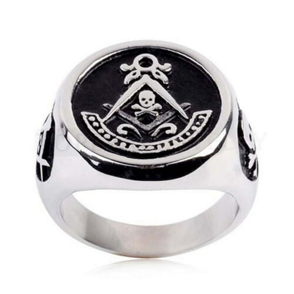 Masonic Rings Mason Skull Emblem Masonic Compass. Freemason Rings for sale