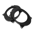 thumbnail image 4 of Speaker Adapters, Door Speaker Adapter Spacer Rings Professional 2pcs Easy Installation Wear Resistant With 2 Wire Harness For Car 6X9, 4 of 8