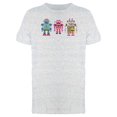 thumbnail image 1 of Pixel Robots Toys Tee Men's -Image by Shutterstock, 1 of 2