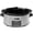 Silver-gray, variant on Homecookin Blue 7-qt Digital Oval Slow Cooker with Classic Ceramic Inner Pot for Dishwasher Safe
