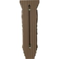 thumbnail image 4 of Ekena Millwork 6"W x 7 1/2"D x 18"H Extra Large Acanthus Wood Corbel, Walnut, 4 of 4