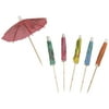 Way to Celebrate! Tropical Paper Drink Umbrellas, Assorted, 100ct