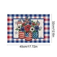thumbnail image 3 of Manteles individuales con temática del Día de la Independencia | Manteles individuales patrióticos para la mesa, 3 of 6