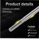 thumbnail image 1 of Juego de brocas de bala de acero al carbono, broca de madera plana, broca de paleta de tres puntos gris gris (diámetro de 10-25 mm) XianweiShao 8390606848345, 1 of 1
