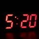 thumbnail image 1 of Reloj despertador digital 3D, reloj de pared LED fotosensible inteligente creativo, reloj despertador electrónico para estudiantes, 1 of 6