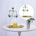 thumbnail image 4 of Rotary Rotating Tea Light Candle Holder Light Holder Living Room Holder Tray Tea Light Moon cat, 4 of 9
