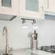 thumbnail image 4 of unbranded Organizador De Tazas De Hierro Negro Para Cocina Con Gancho Bajo Gabinete, 4 of 8