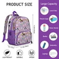thumbnail image 6 of Boxer Dog Pitbull Terriers Dog and Drinks Backpack Backpack for School,Cute School Bag,Schoolbag with Adjustable Shoulder Straps & Padded Back,13.8"x11.4"x6", 6 of 6