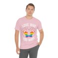 thumbnail image 5 of Love Who You Want Gay Pride LGBTQ+ Elephant Rainbow Hearts S-3XL, 5 of 8