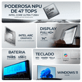 thumbnail image 2 of Laptop AI PC DELL Plus LDB04250 Intel Core Ultra 7 256V 16GB LPDDR5X 1TB SSD Pantalla 14" Touch IPS FHD+ Copilot+ PC NPU 47 TOPS Windows 11 Teclado Ingles, 2 of 6