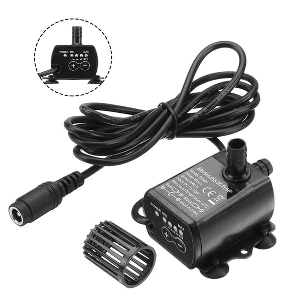 DC12V 400L/H 20W Brushless Submersible Water Pump for Aquarium Pond Fish Tank