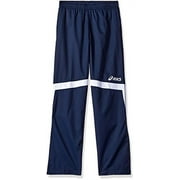 ASICS Junior Surge Warm-Up Pant (Navy/White), Large