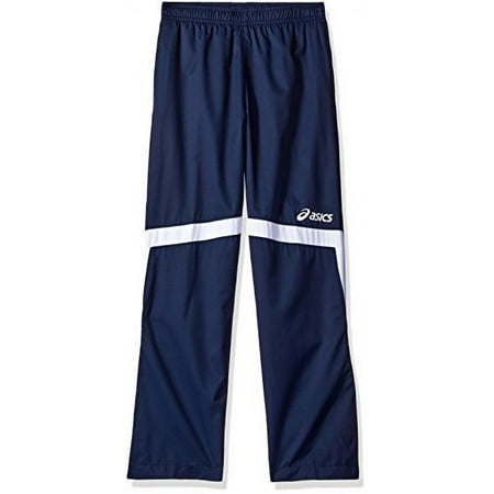 ASICS Junior Surge Warm-Up Pant (Navy/White), Large