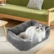 thumbnail image 1 of Cama para mascotas, nido de Gato, lavable, sueño reparador, perrera autocalentable, cojín para mascotas, sofá cama para perros, cachorros, gatitos, S, 1 of 10