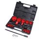 thumbnail image 3 of 21 Pcs Hole Saw Kit HSS Fast Cutting Speed Hole Cutter with Drill Bit Extension Rod Thread Converter Hex Wrench, 3 of 5