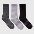 thumbnail image 5 of Hanes Premium Men's 3pk Absolute Active Crew Socks -Charcoal Gray/Gray/Black 6-12, 5 of 6