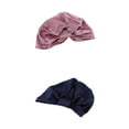 thumbnail image 1 of Paquete de 2 Sombreros de Dormir de Seda Pura Zulema Para Mujer Rosa Azul, 1 of 8