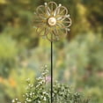 thumbnail image 5 of Solar-Powered Copper Patina Wind Spinner, 5 of 6