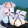 thumbnail image 4 of Mdesiwst 1 Set Cotton Towel Luxurious Super Soft Absorbent Lightweight Bath Face Quick-drying Towels Home Supplies, 4 of 8