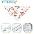 thumbnail image 6 of Dog Bandana 1 Pack,Red Christmas Gingerbread Man Pattern Bandanas for Dogs,Cat Bandana,Small/ Large Dog Bandana 2 Size,Dog Bandanas Girl Boy, 6 of 6