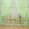 thumbnail image 2 of Rideau de Porte en tulle voile à Fleurs pour Enfants, 2 of 3