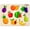 Fruit, variant on Quokka Wooden Puzzles Ages 1 4 - Colorful Bugs Wood Games - Toddler Learning Activities