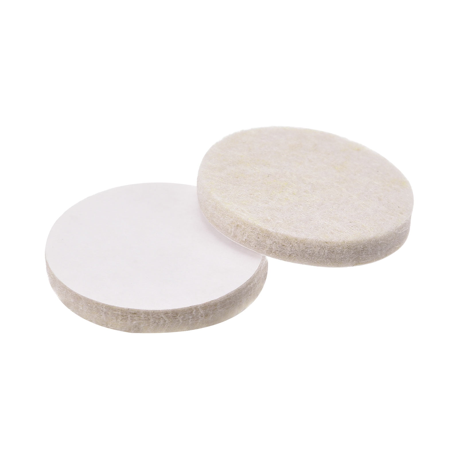 Uxcell Felt Furniture Pads 30mm Dia Self-stick Anti-scratch Floor Protector 30 Pads