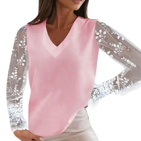 

Raglan T Shirt Women Short Sleeve Scrub Jackets Women s Elegant Hollow Out Tops Shirt Long Sleeve V Neck Pullover Lace Casual Loose Shirt Lightweight Long Sleeve Ladies Tops Women s Casual Blouses