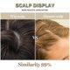 thumbnail image 4 of Long Light Brown Wigs with Bangs Synthetic Wigs for Women, 4 of 5