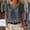 Dark Gray, variant on V Neck T-Shirts For Women Sevevn Women's V Neck Rolled Short Sleeve Blouse Loose Fit Casual Tunic Top Purple XXL