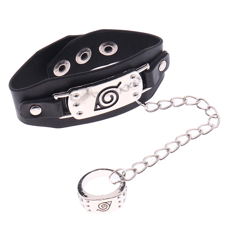 TruPeony Naruto Cosplay Costumes Accessories Naruto Bracelet Finger Ring Anime Props Gift
