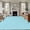 Aqua Blue, variant on Pure Lavender Purple 2'x3' Washable Rug, Modern Solid Color Minimalist Art Non-Slip Soft Doormat Area Rugs for Entrance Bathroom Bedsides, Front Doormat Carpet for Kitchen Bedroom, Entryway Floor Mat
