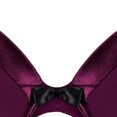 thumbnail image 3 of Brasier Ilusión con Satín Vino Burgundy Talla 34B, 3 of 4