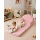 thumbnail image 3 of Sofá Blissful Diary 2 en 1 para niños pequeños, suave, convertible, rosa, 3 of 9