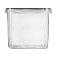thumbnail image 1 of Pompotops Single Transparent Plastic Storage Tank Vacuum Moisture Proof Fresh-keeping Storage Storage Sealed Tank,Kitchen Sealed Jar With Lid Moisture Fresh-keeping Box Clearance, 1 of 6
