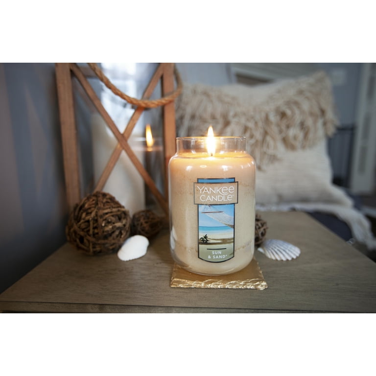 Yankee Candle, Large Jar Candle, 22 oz, Sun & Sand¬Æ - Walmart.com